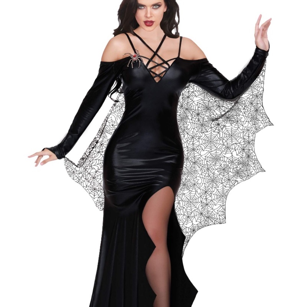 Adult Black Widow Dress Costume